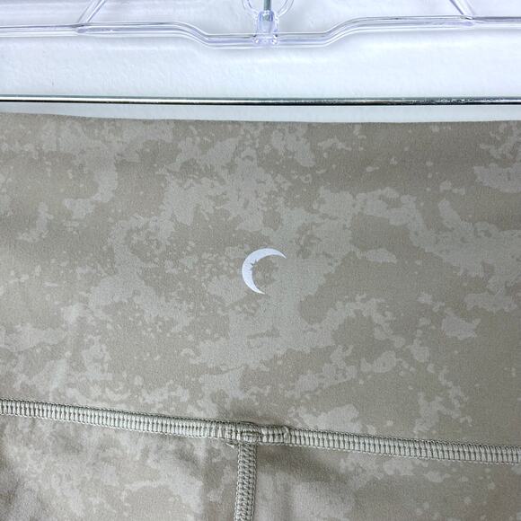 Zyia Active 7/8 Leggings Gray Marble Cropped Workout Gym Activewear Size 4 - Picture 7 of 10